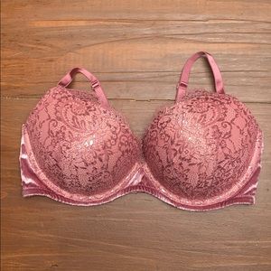 VS shimmery lace push-up